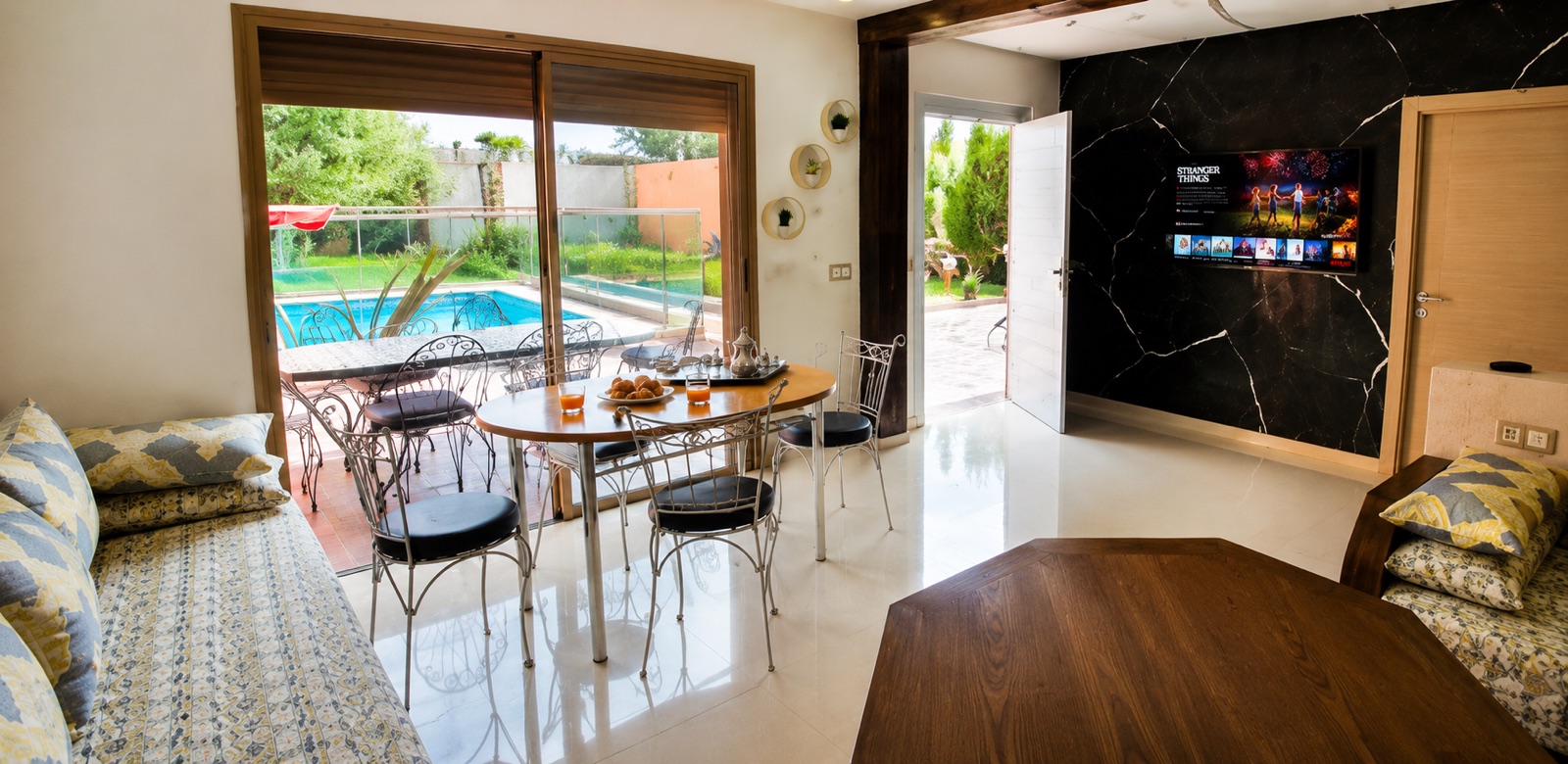 Villa à louer Dar Bouazza, Casablanca : photo 3